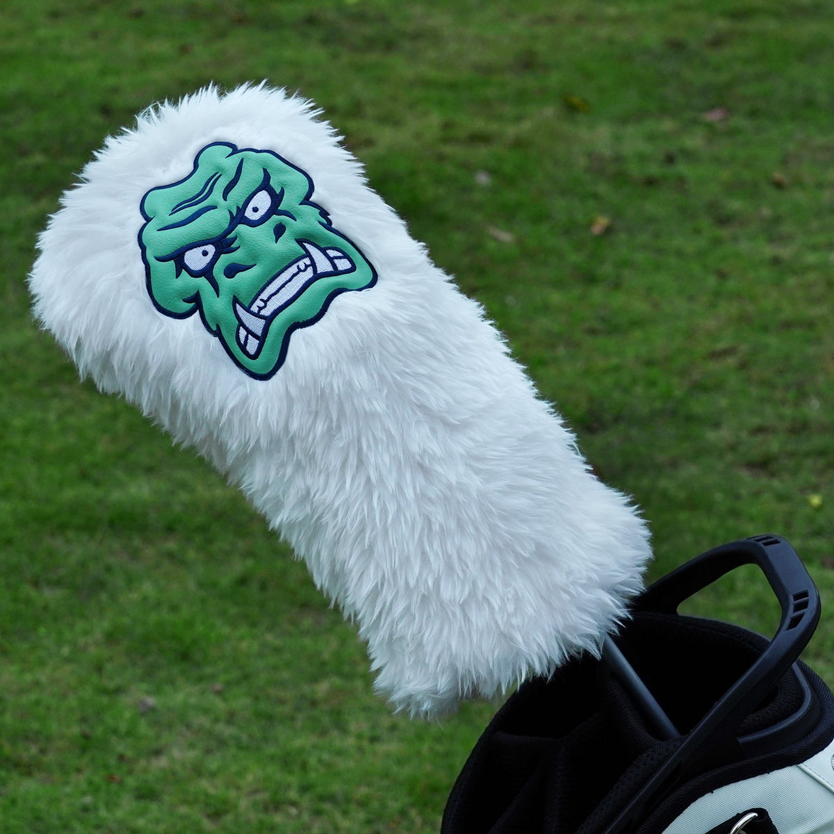 White Driver Head Cover