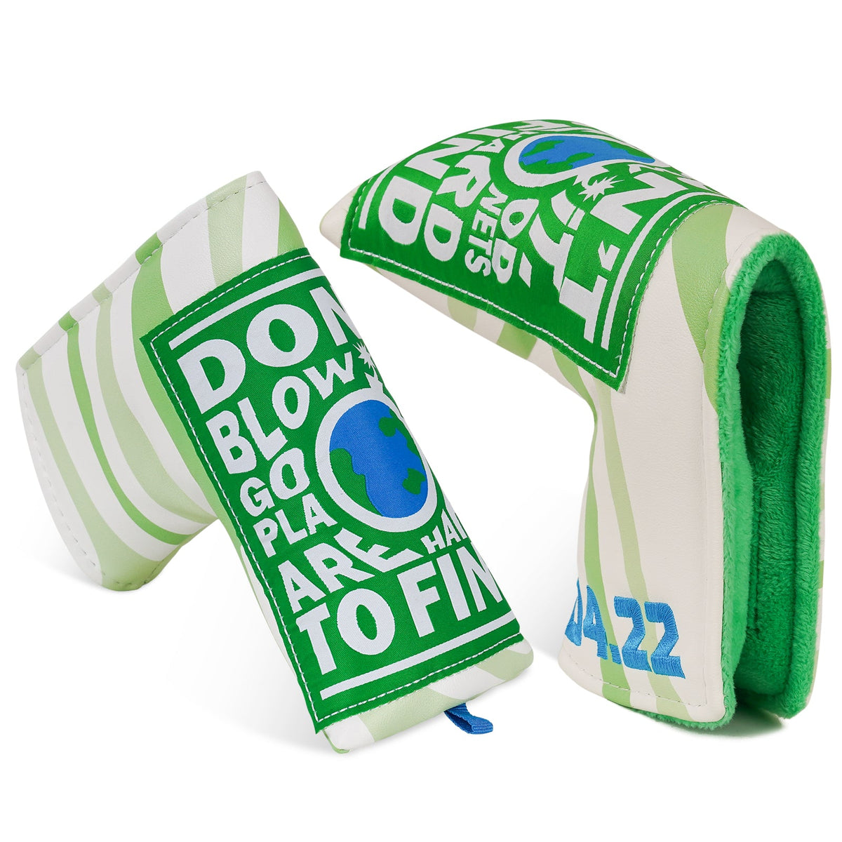 White Earth Blade Putter Head Cover