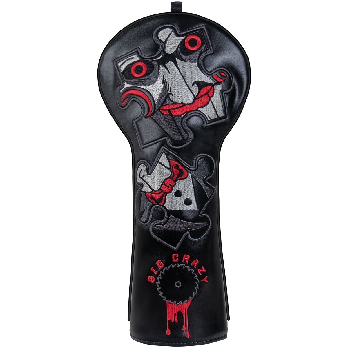 Black Saw Cry Series Embroidered Wooden Head Cover Sets