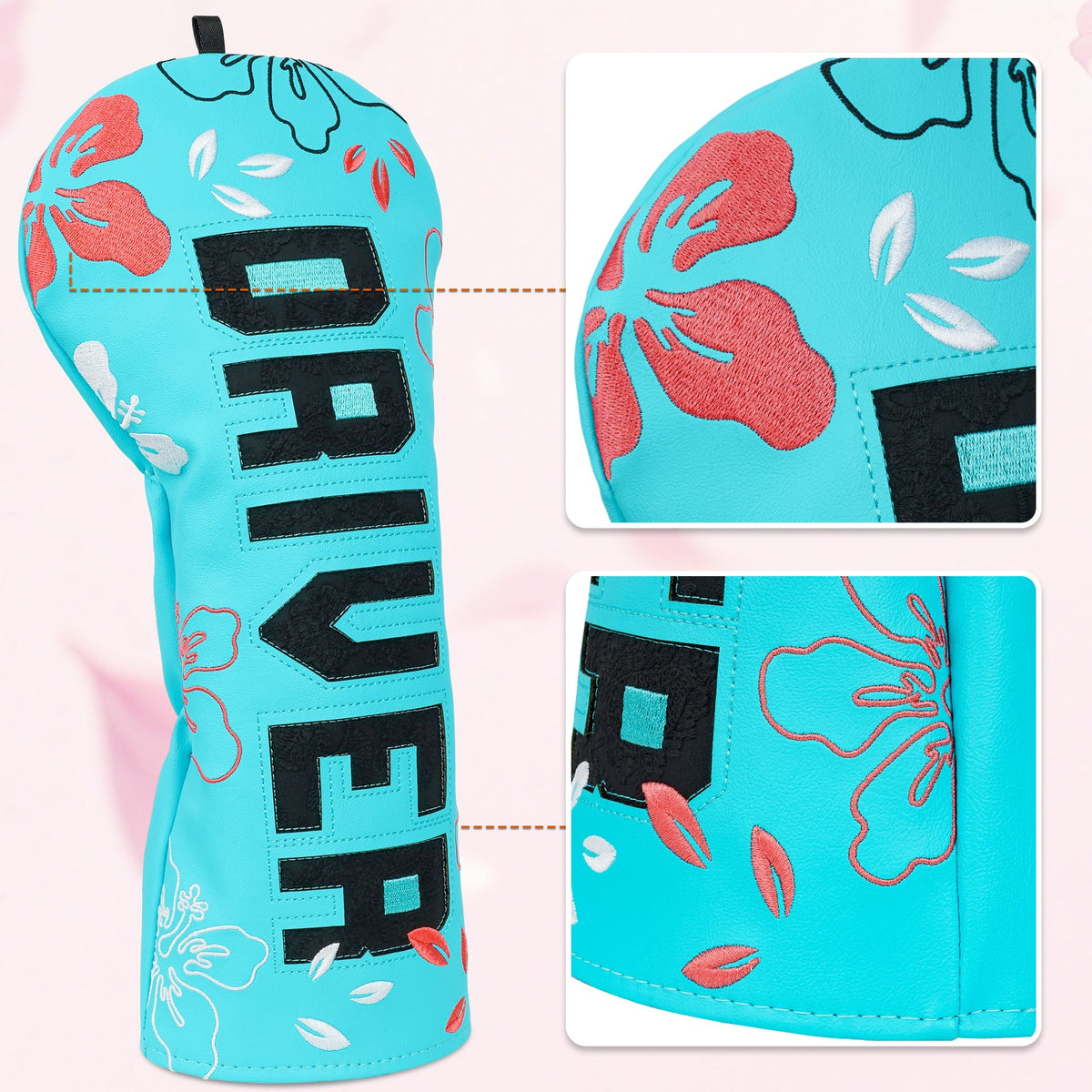 Azalea Driver Golf Head Cover