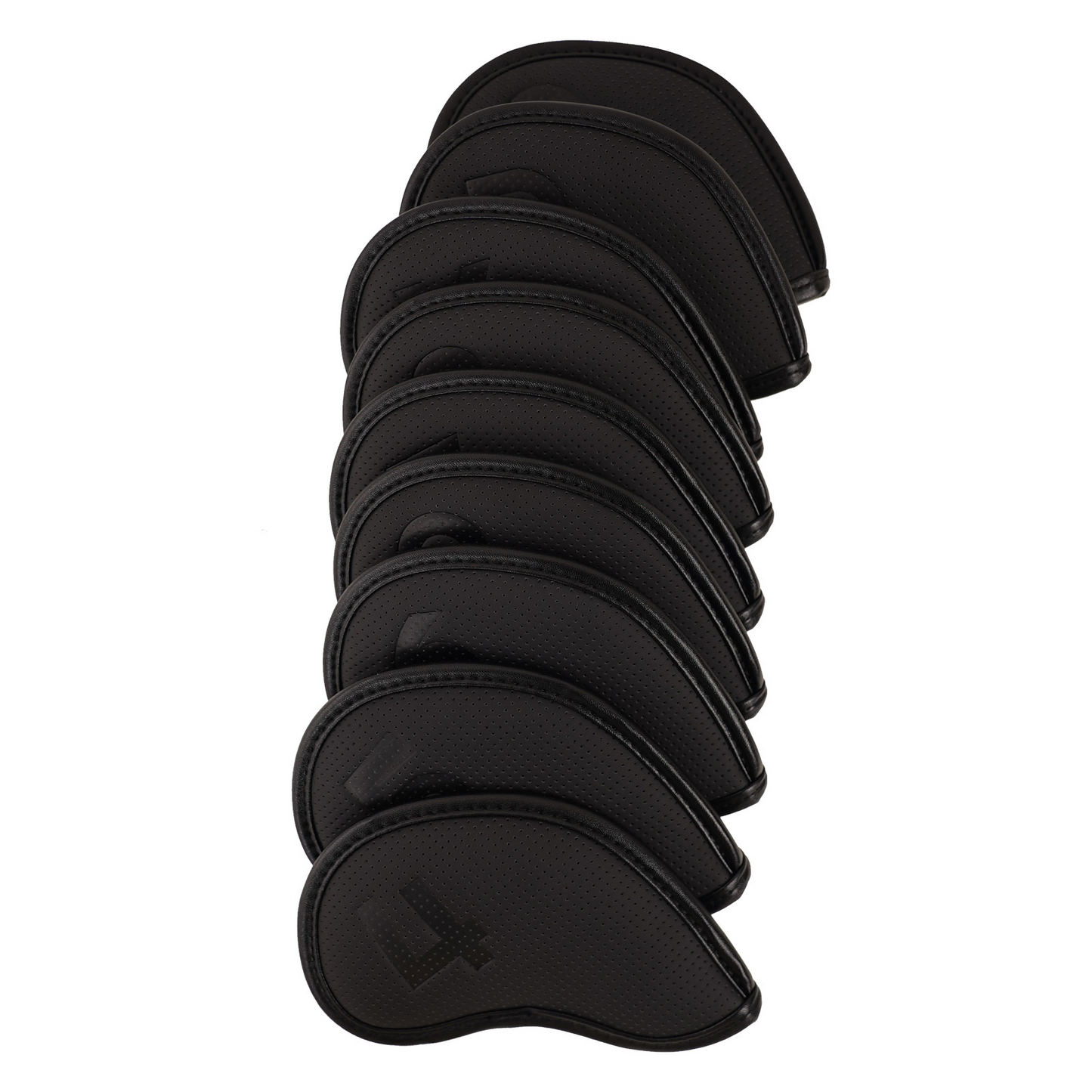 Embossing Number Iron Covers 9PCS(4-9£¬P¡¢A¡¢X)