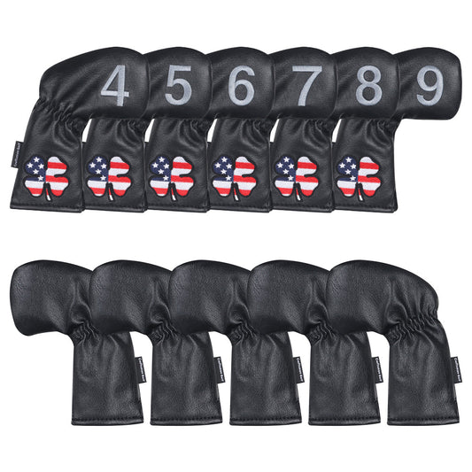 USA flag left headcover iron cover pcs (4-9 A S P L X£© Head Cover