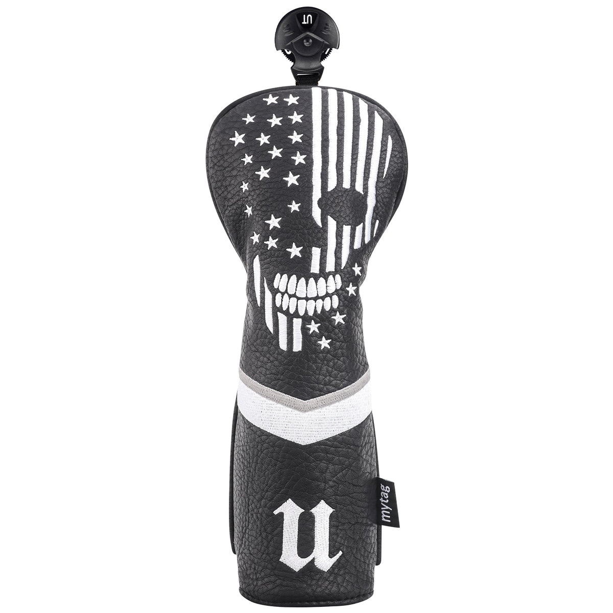 Black Skull Head Cover Set