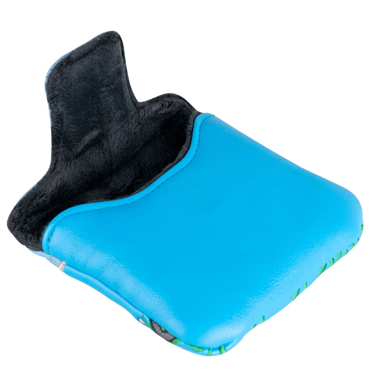 Whales Large Mallet Heel shafted Green Head Cover