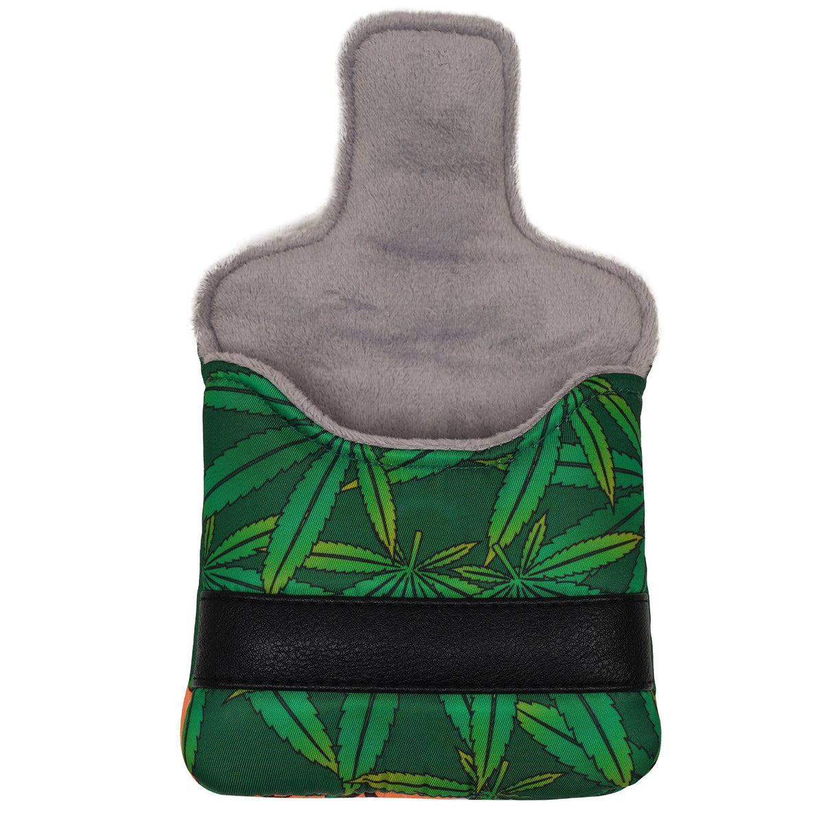 Smoking Girl Large Mallet Heel shafted Green Printing Head Cover