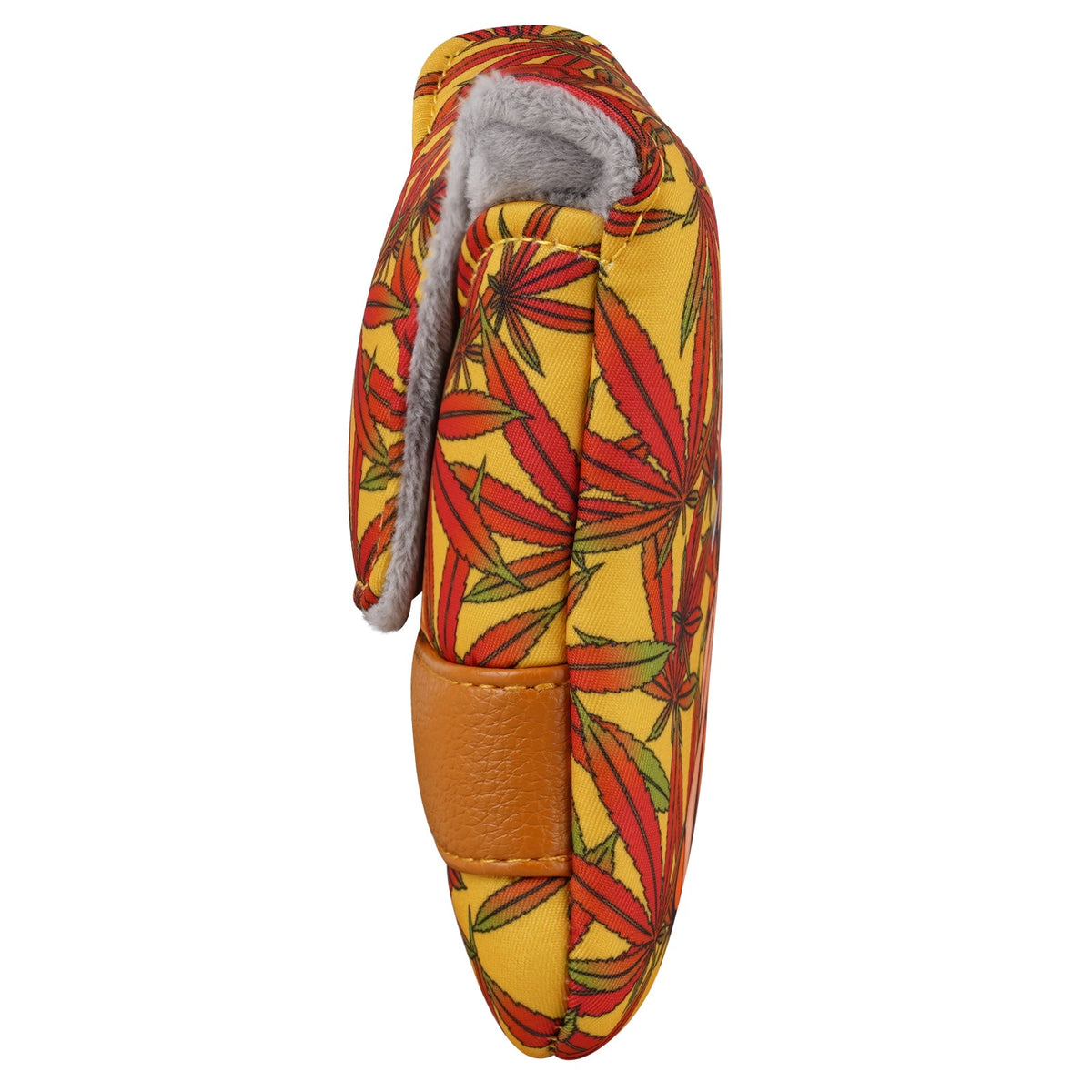 Smoking Girl Large Mallet Heel shafted Brown Printing Head Cover