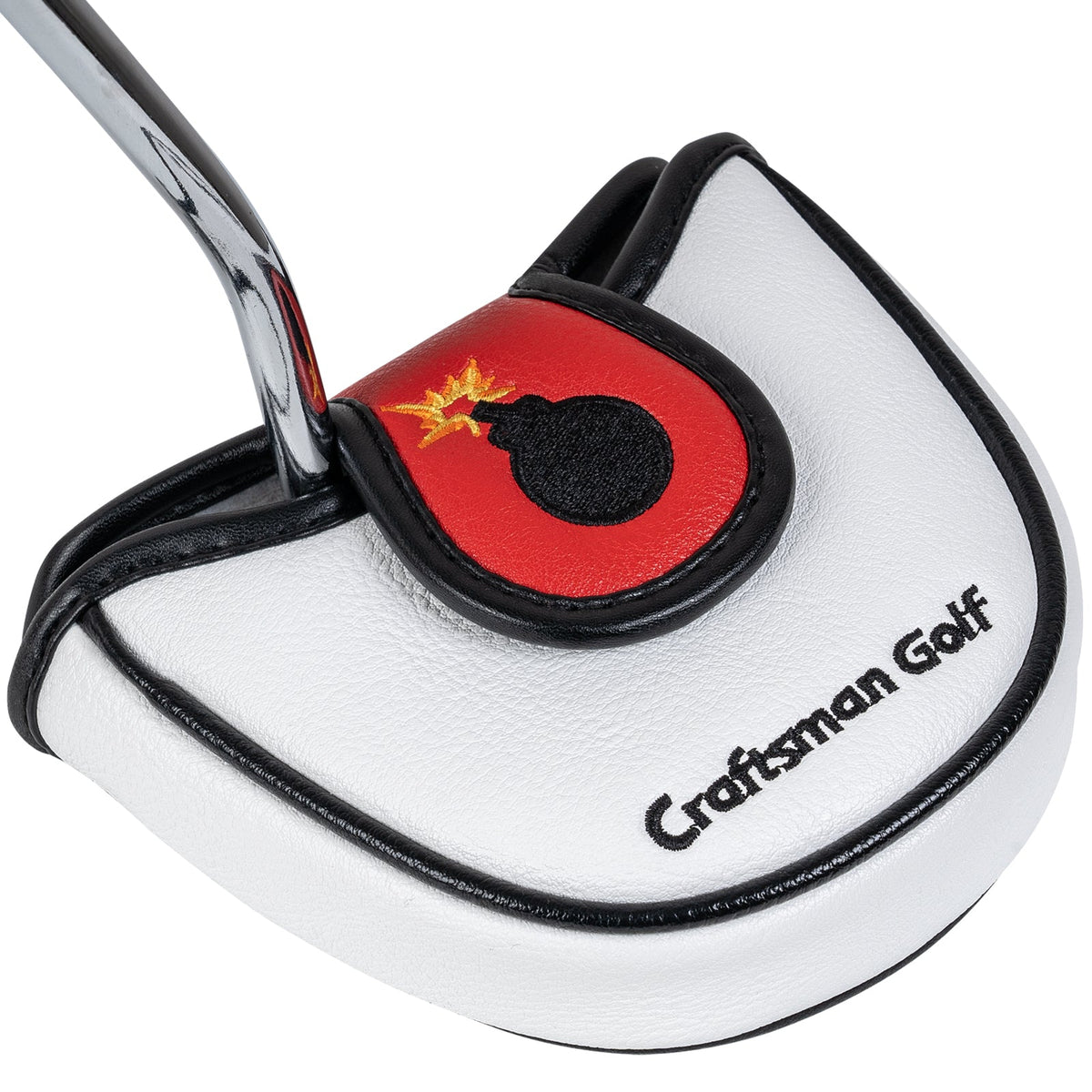 Black Bomb Mallet Putter Head Cover