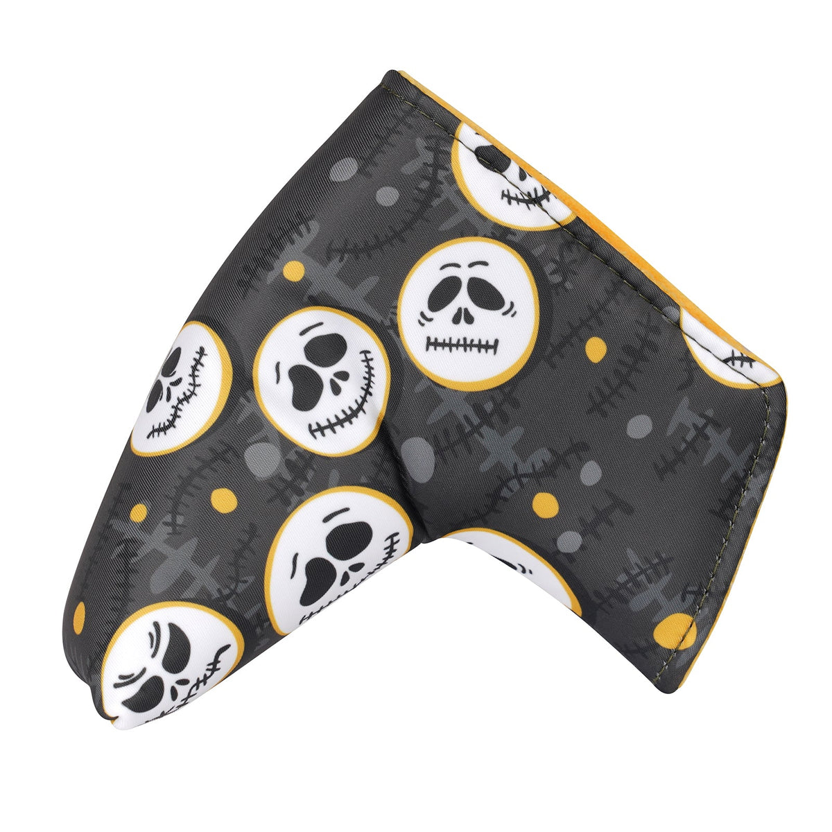Black Fabric Grimace Putter Golf Headcover