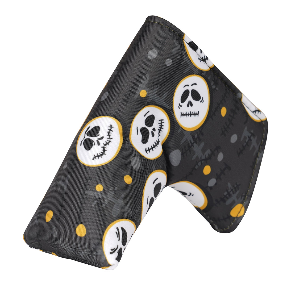 Black Fabric Grimace Putter Golf Headcover