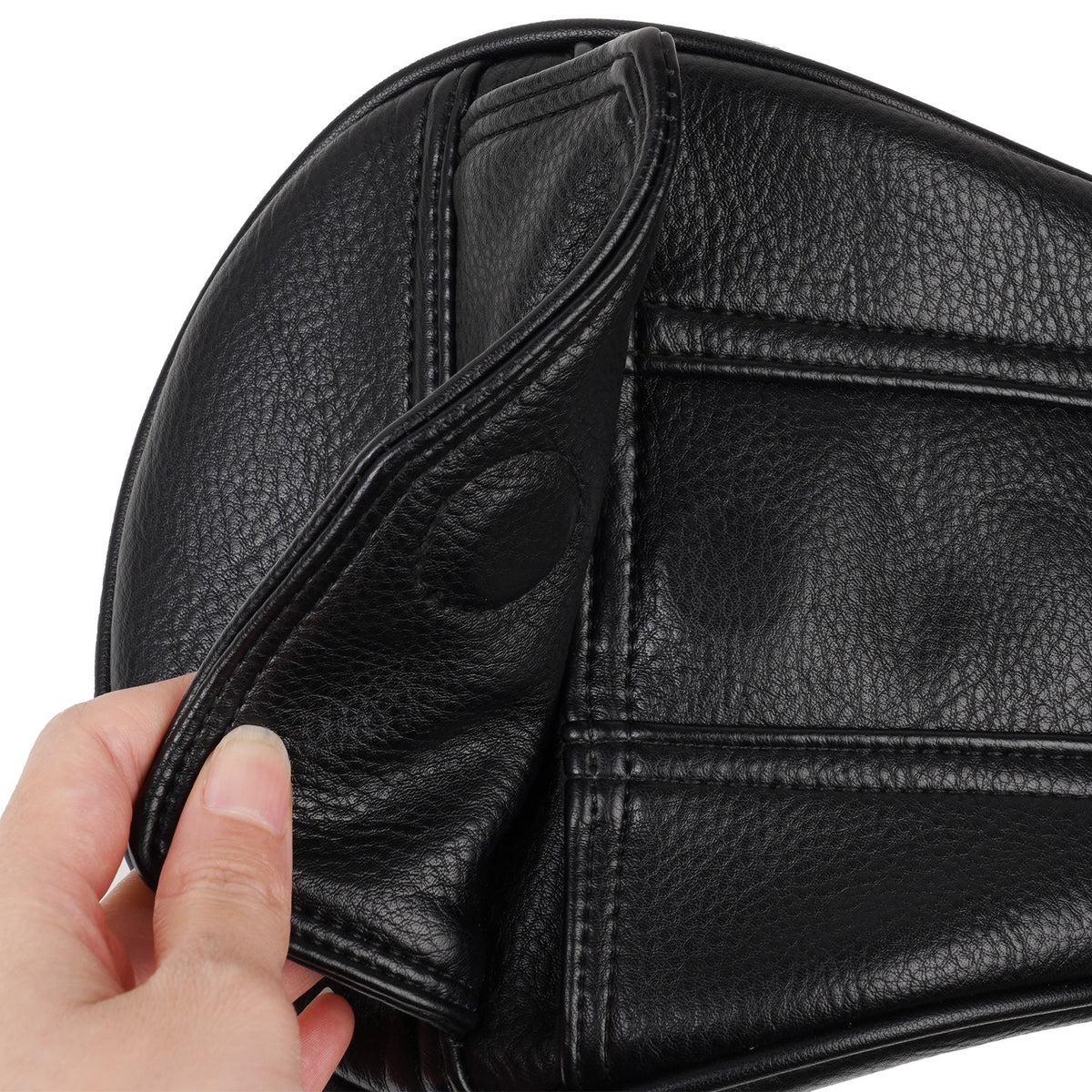 Black Three Pieces Pocket Driver Head Cover