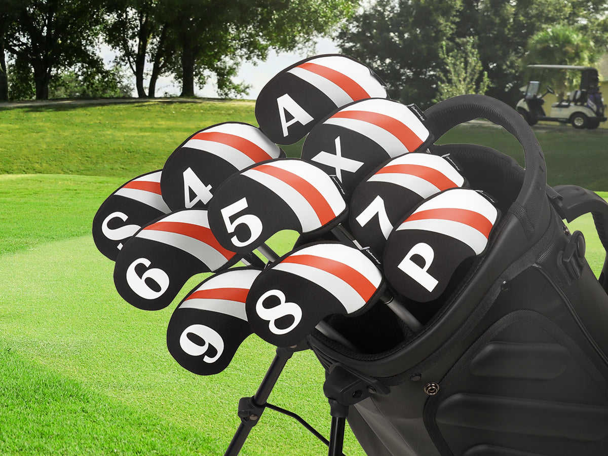 White& Black& Red Iron Cover 10pcs(4-9,P,A,S,X)Neoprene