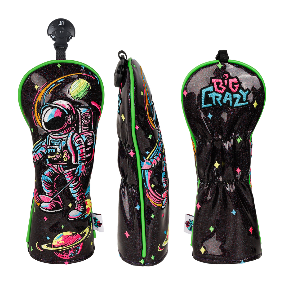 Black Astronaut Driver Golf Headcover Sets