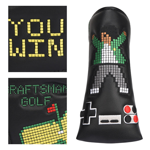 YOU WIN Mosaic Boy Blade Putter Cover-Craftsman golf