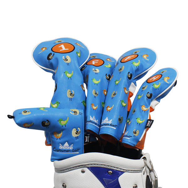 Birdies Leather Blade Putter Headcover - CraftsmanGolf