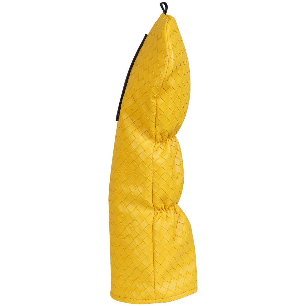 Yellow Woven Lines Driver Head Cover