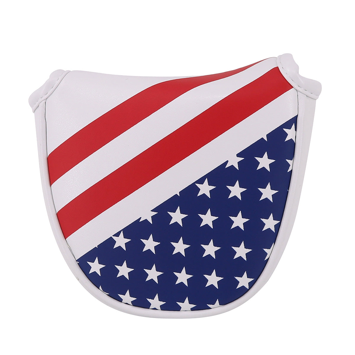 USA Flag Stars&Stripes Mallet Putter Cover (Dual Magnet)