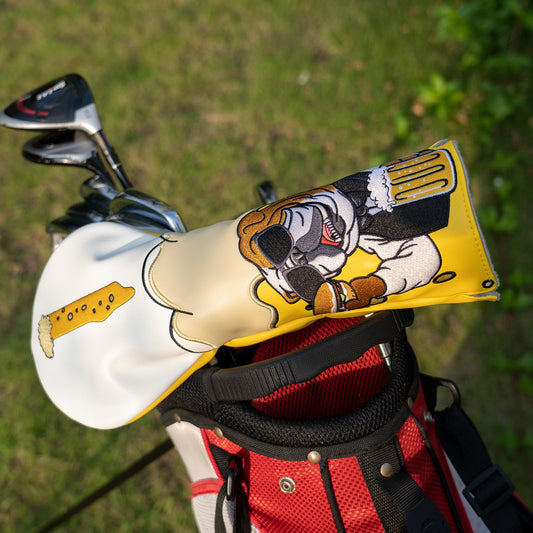 Beer Dog Driver Head Cover