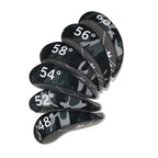 Black Gray Camouflage Iron Headcover set 6pcs