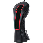 Large Digital Embroidery Three pieces Golf Headcover Set