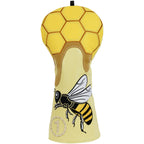 Honeybee Driver and Blade Putter Golf Headcover