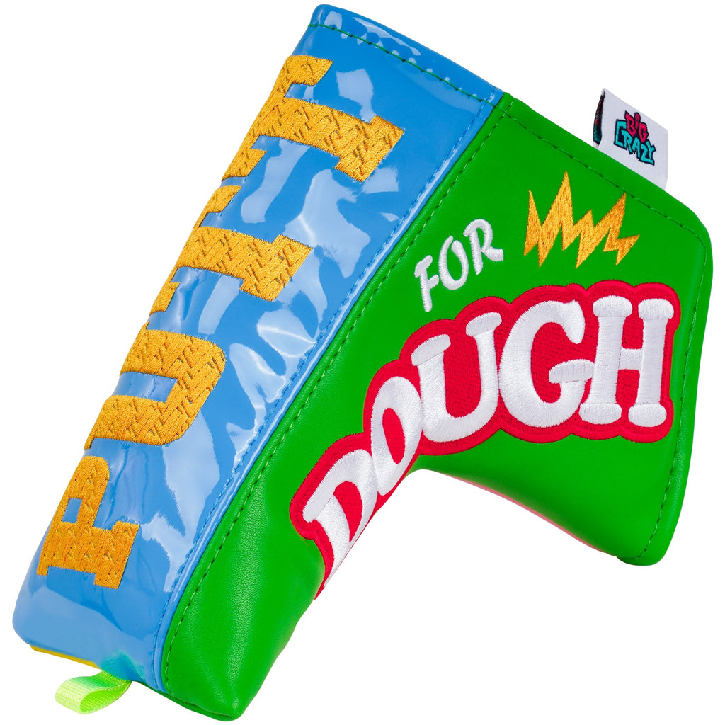 Blue Yellow Pink Green Splice Driver Putter Golf Headcover