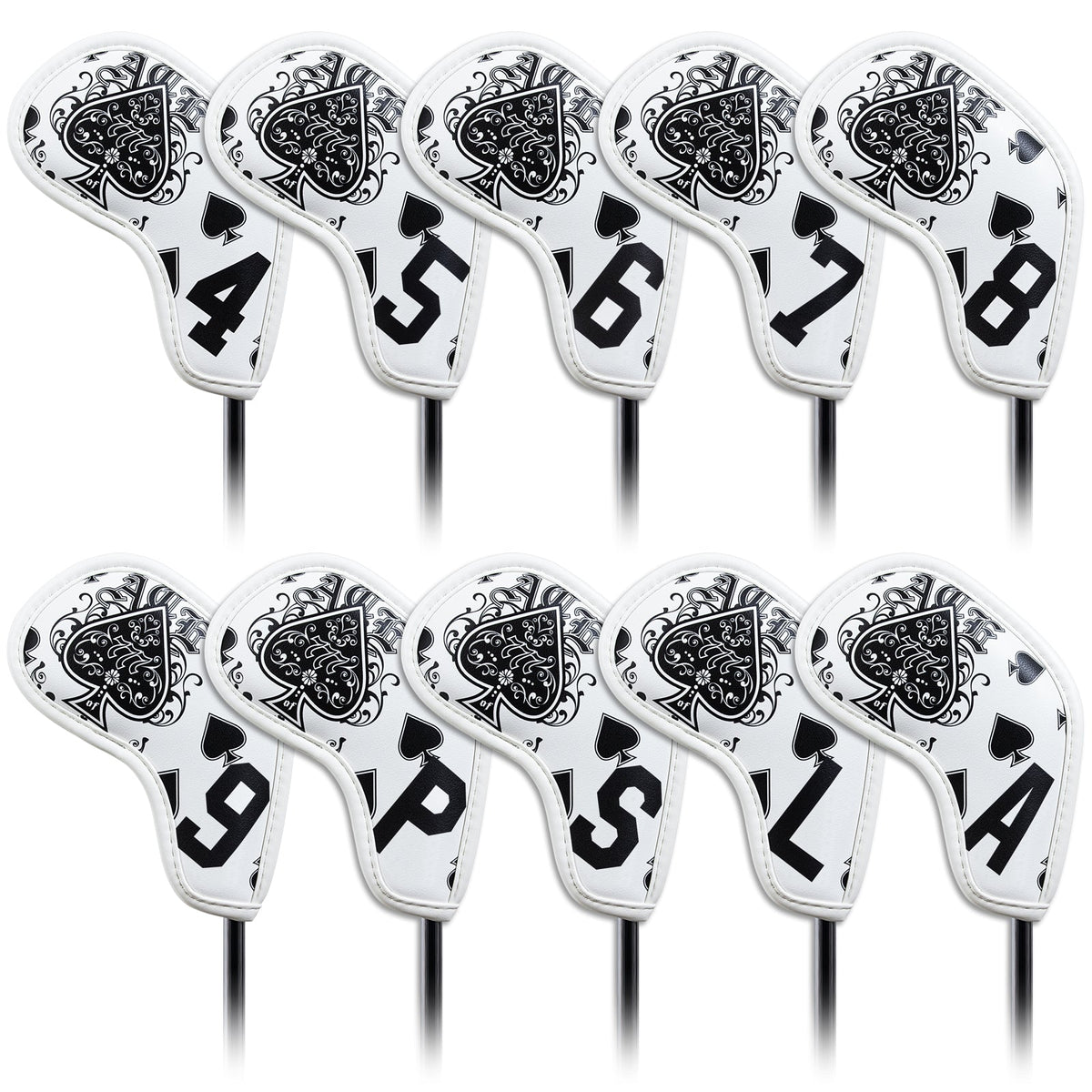 Pocker Iron magnetic 10pcs (4-9,P,A,S,L)