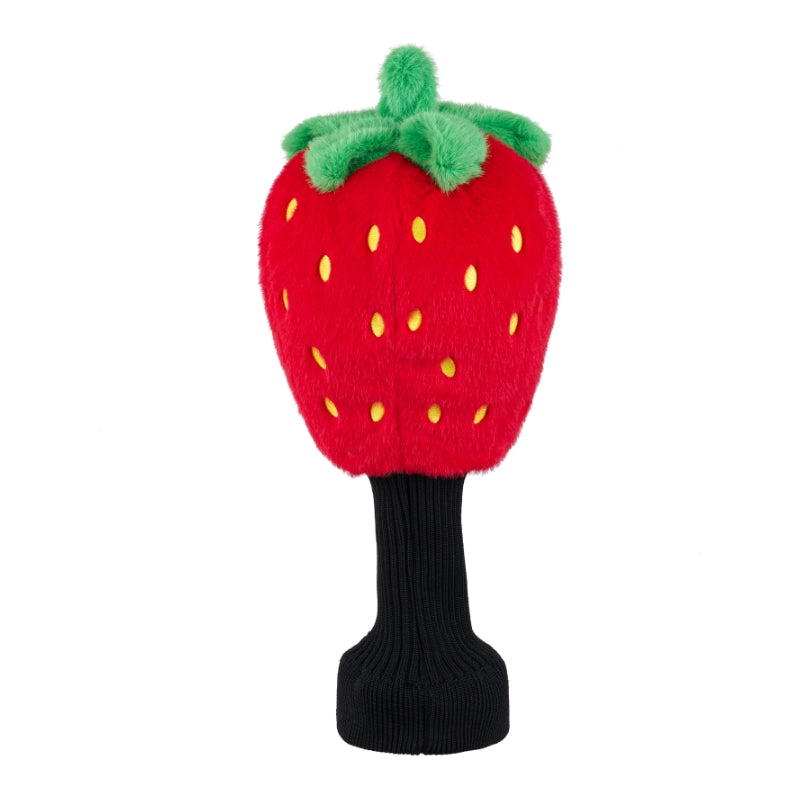 Soft Strawberry Golf Driver Cover