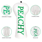 White Peachy Driver Putter Head Cover