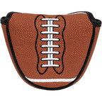 Football Mallet Putter Golf Head Cover