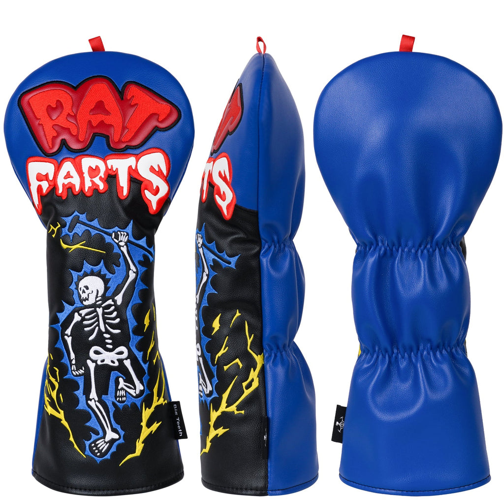 Blue Man Hit by Thunder Driver Headcover