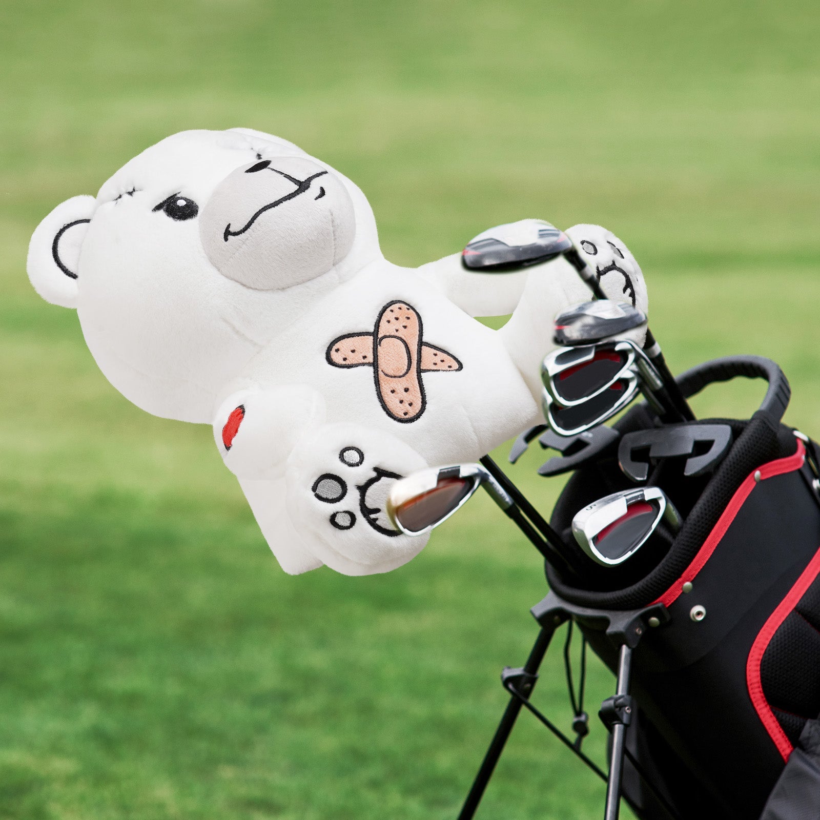 White Bear Driver Golf Head Cover