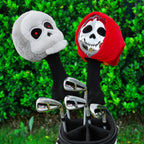 Red Grey Grim Reaper Animal Driver Head Cover