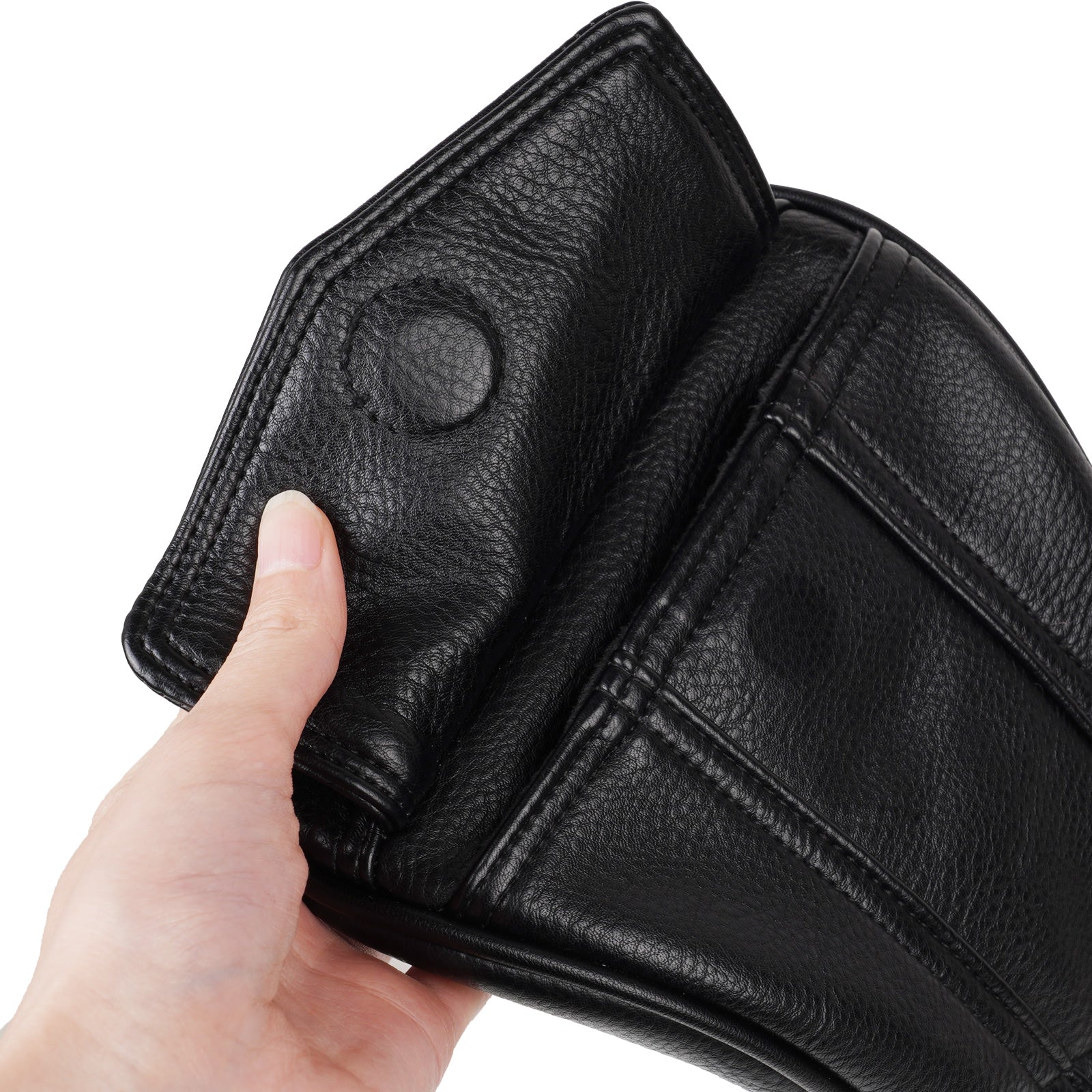 Black Three Pieces Pocket Driver Head Cover