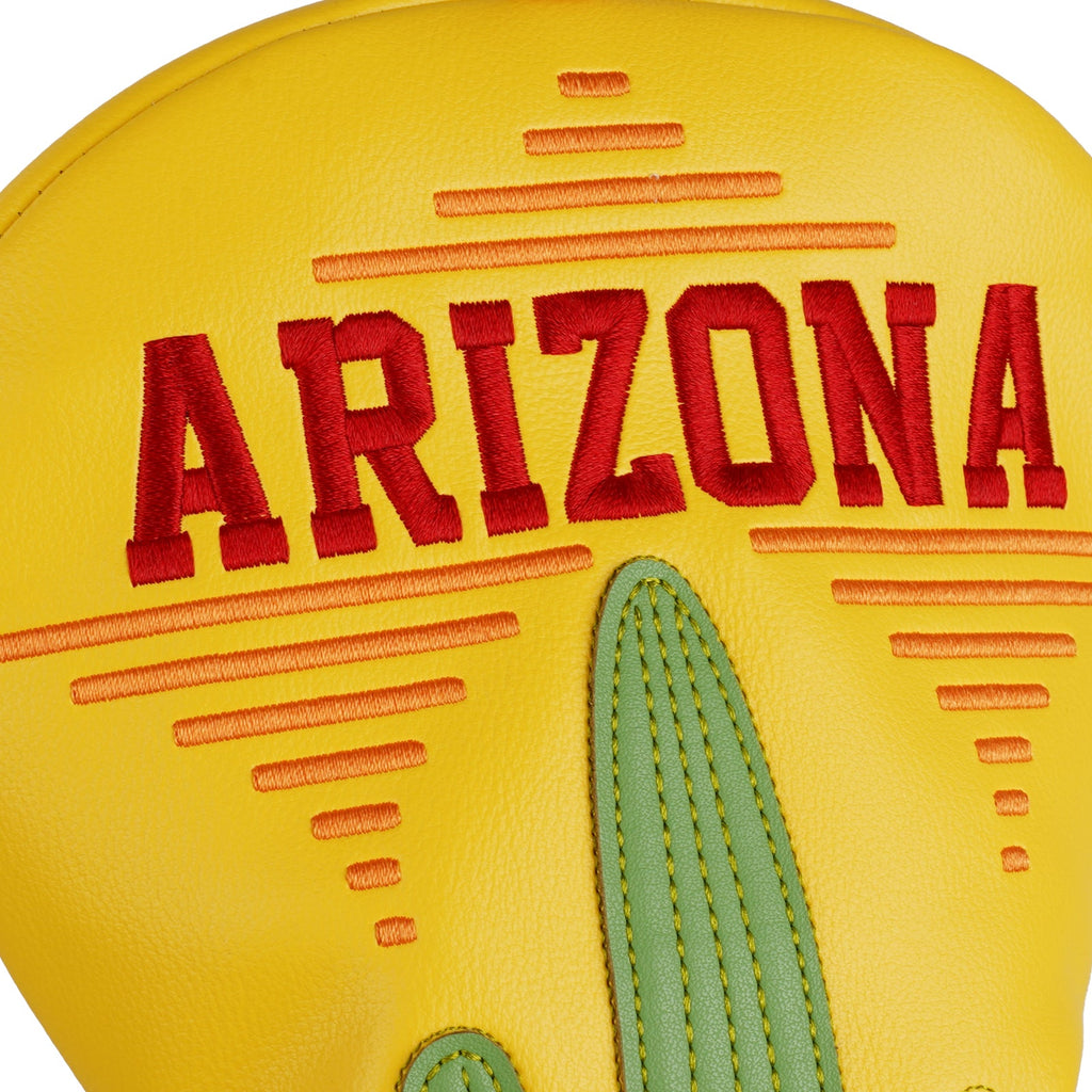 Arizona Saguaro Sunset Driver Cover