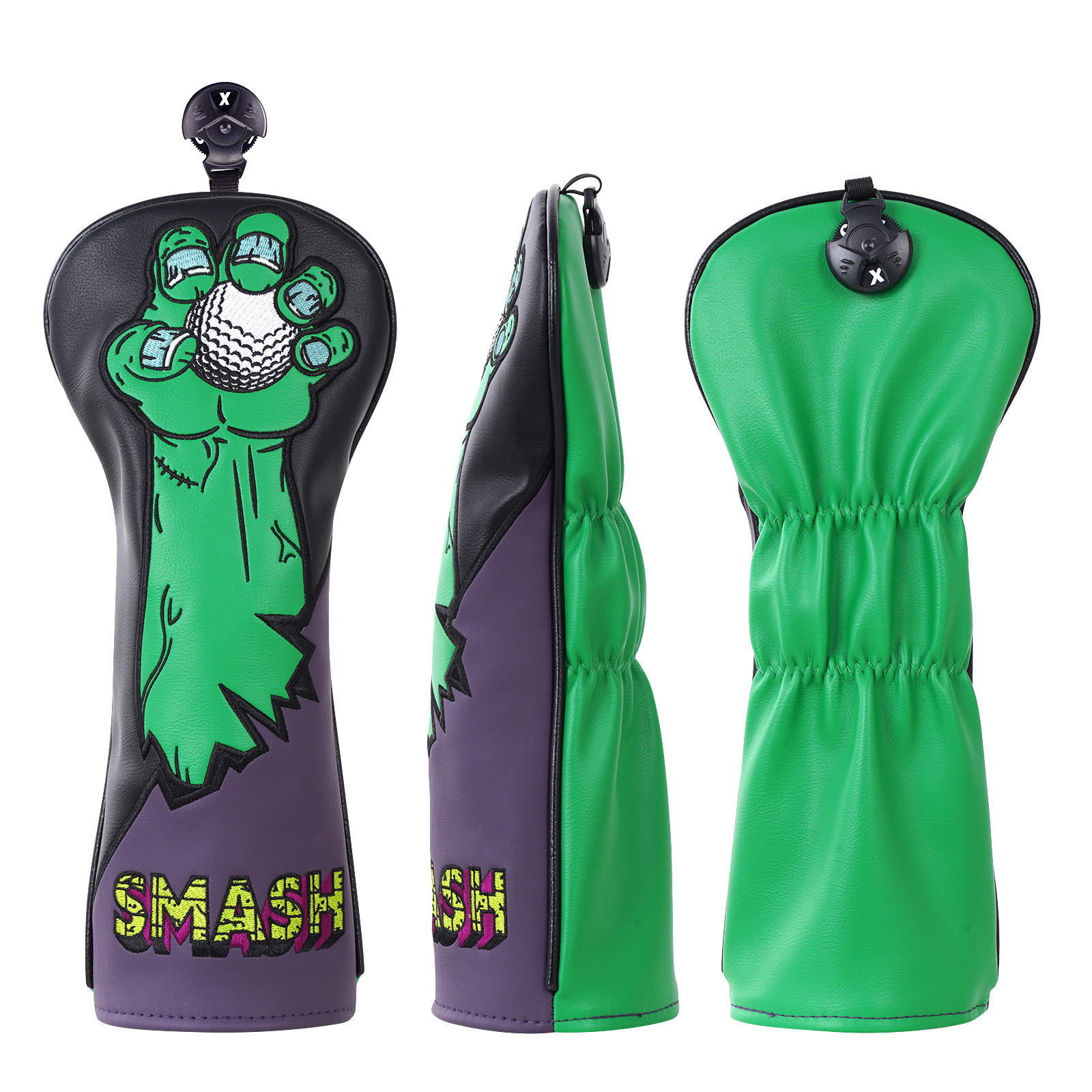 Hulk Wooden Head Cover Set