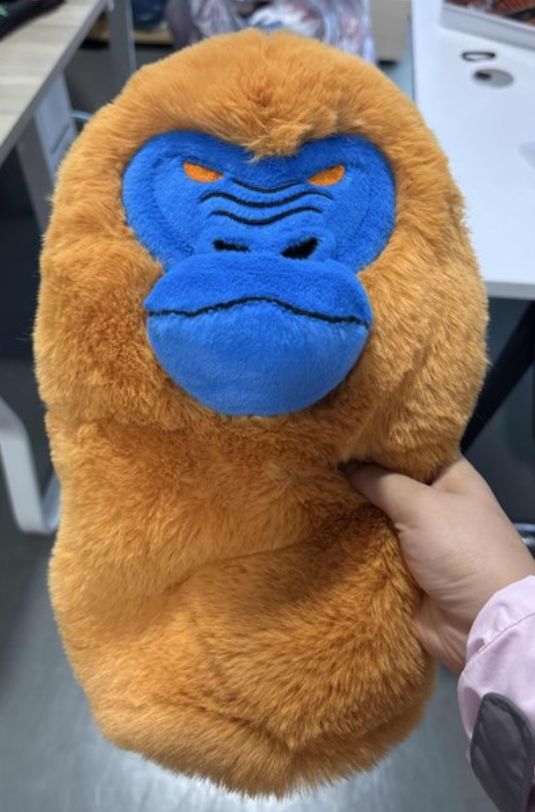 Blue Gorilla Driver Animal Head Cover