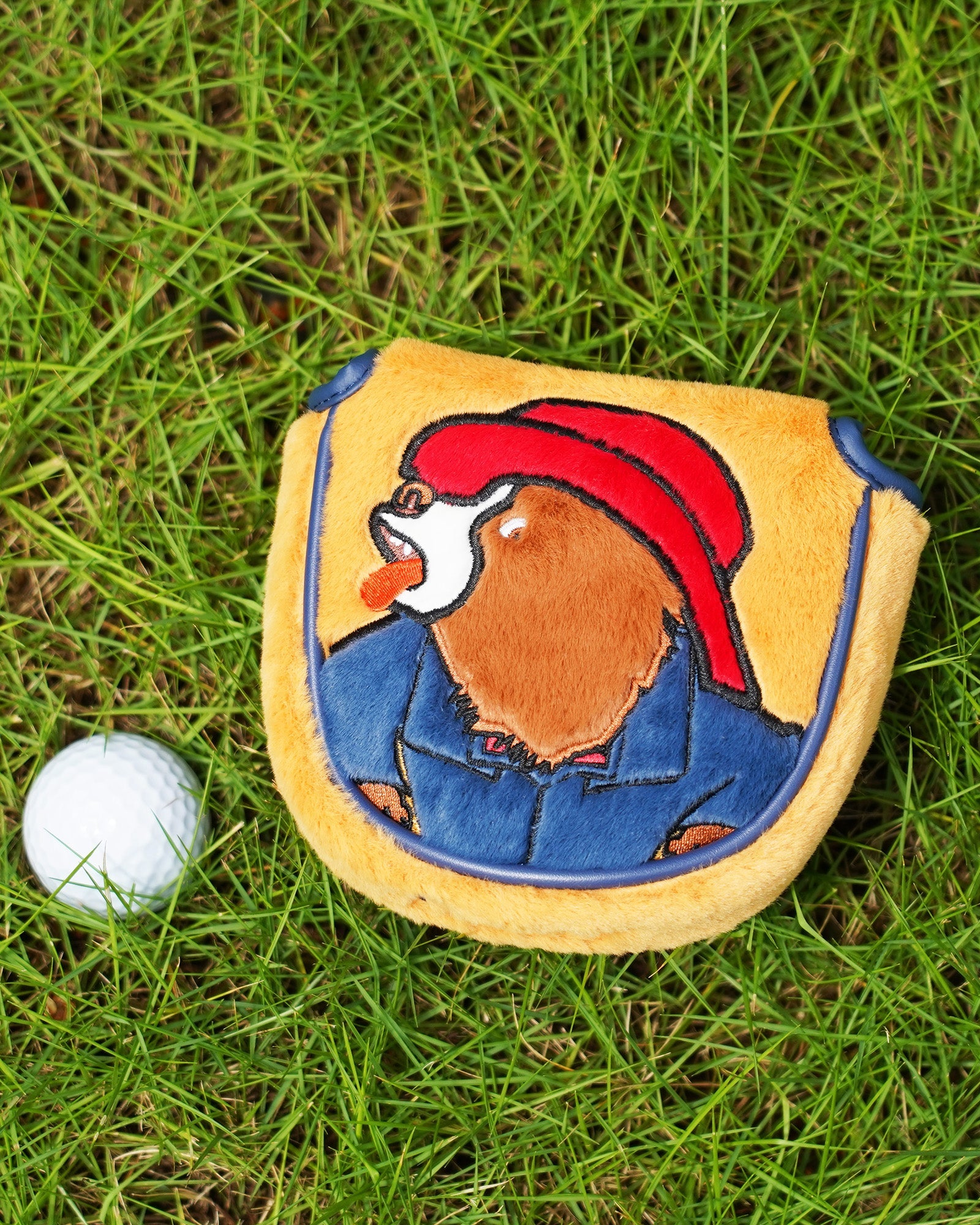 Brown Bear Putter Golf Headcover