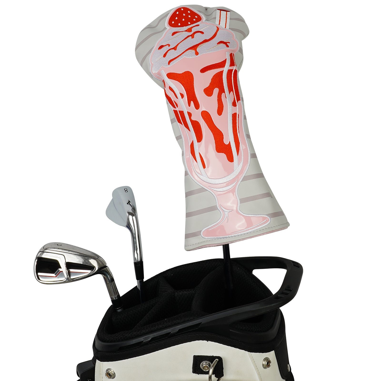 Strawberry Ice Cream Driver Golf Head Cover