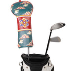 Tradtional Embroidery Driver Head Cover