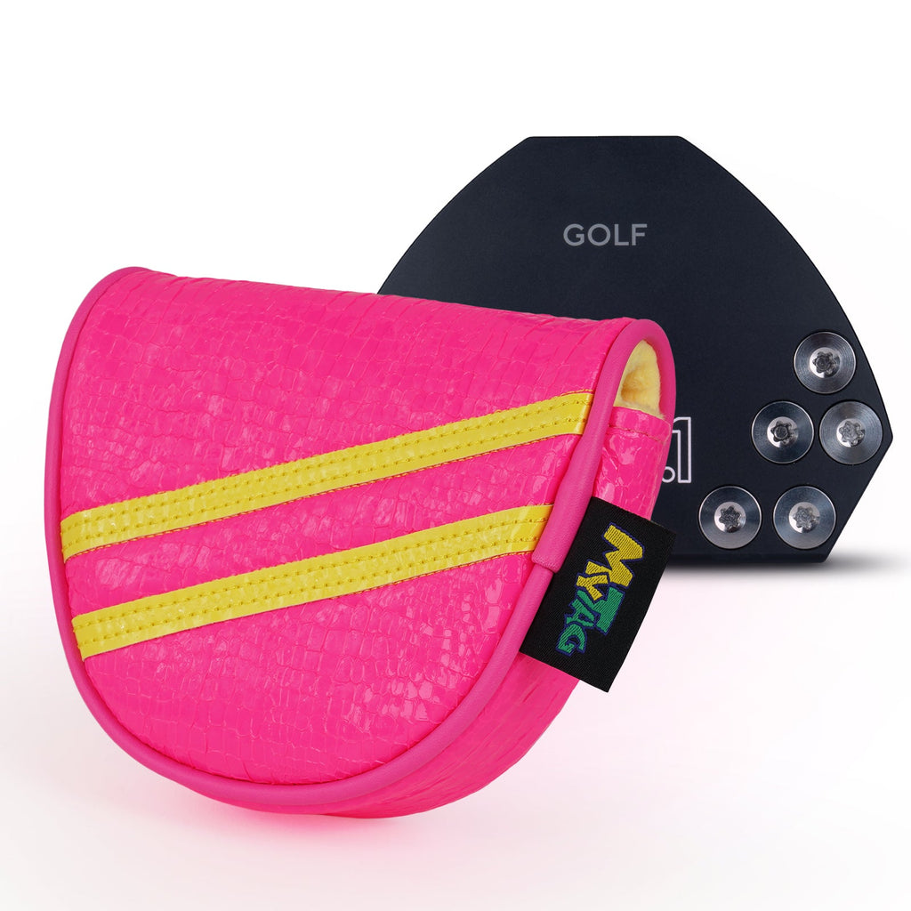 Pink Magnet OZ. 1 Body Mallet Putter Golf Headcover