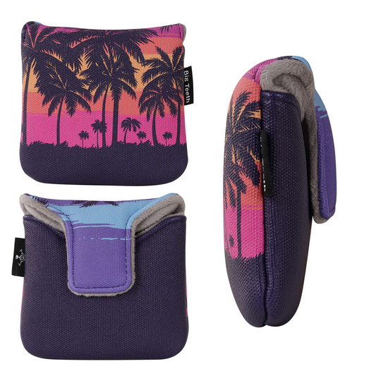 Coconut Tree Magnet Mallet Putter Head Cover