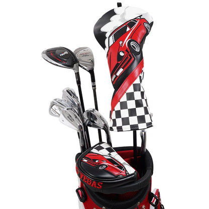 Black Red Super Running Patch Wooden Head Cover