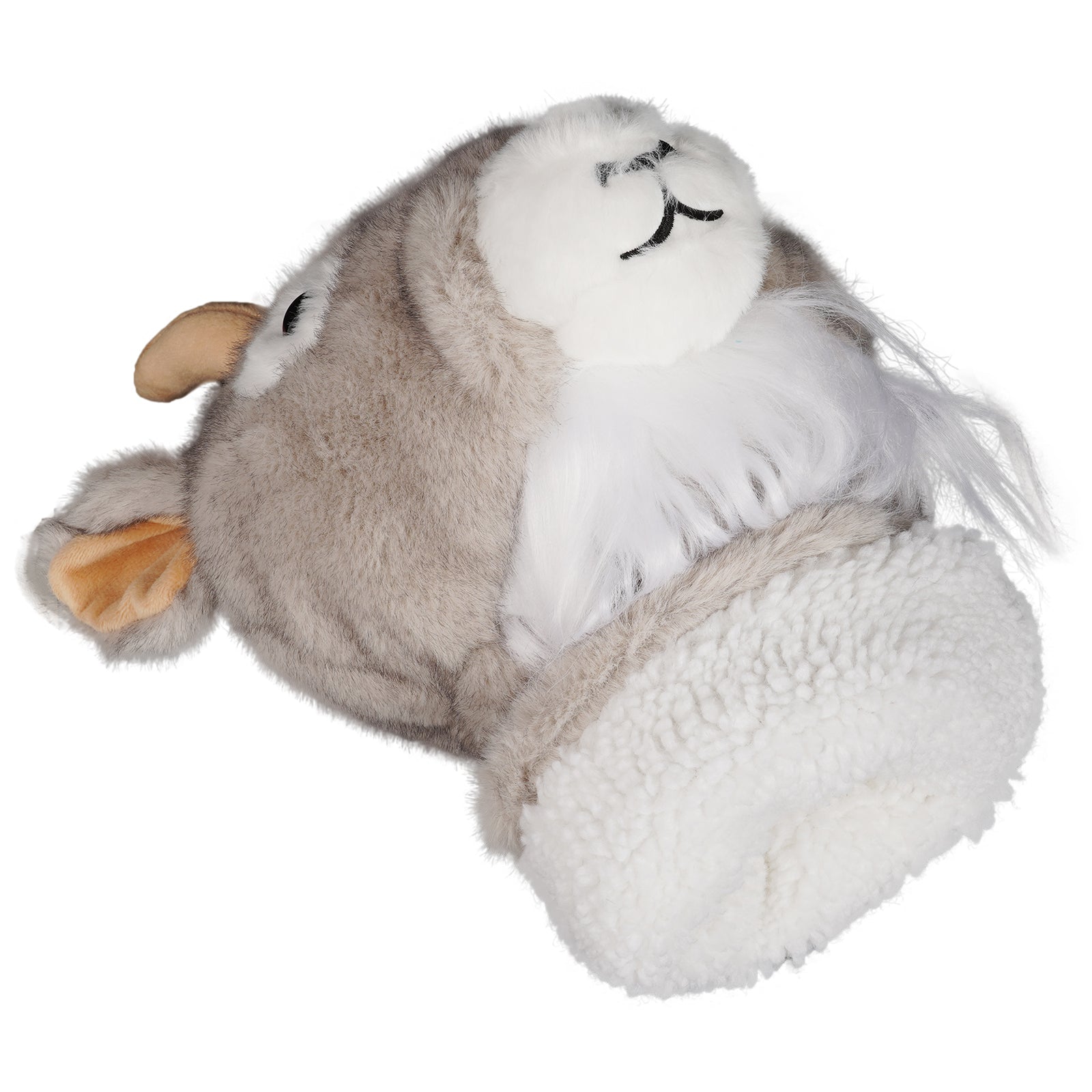 Gray Goat Plush Animal Golf Headcover