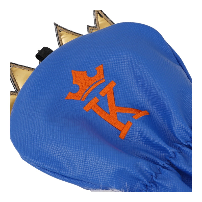 Majestic Bearded King with Crown Driver Head Cover