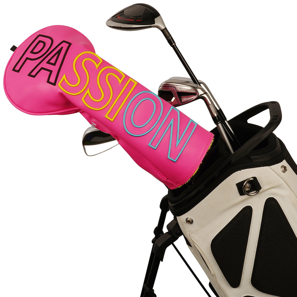 Pink Blue Passion Driver Golf Head Cover