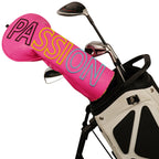 Pink Blue Passion Driver Golf Head Cover