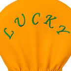 Orange Elf Driver Head Cover