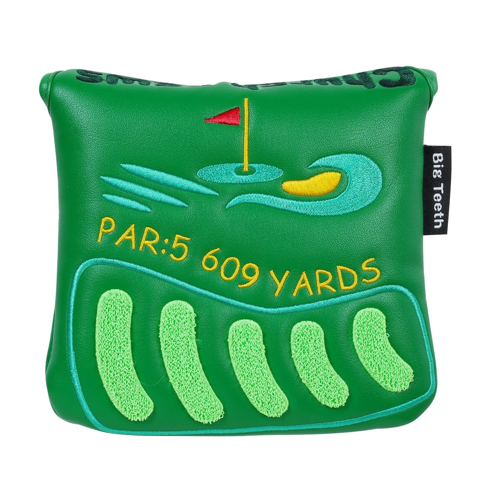 Green Church Bench Golf Headcover Set