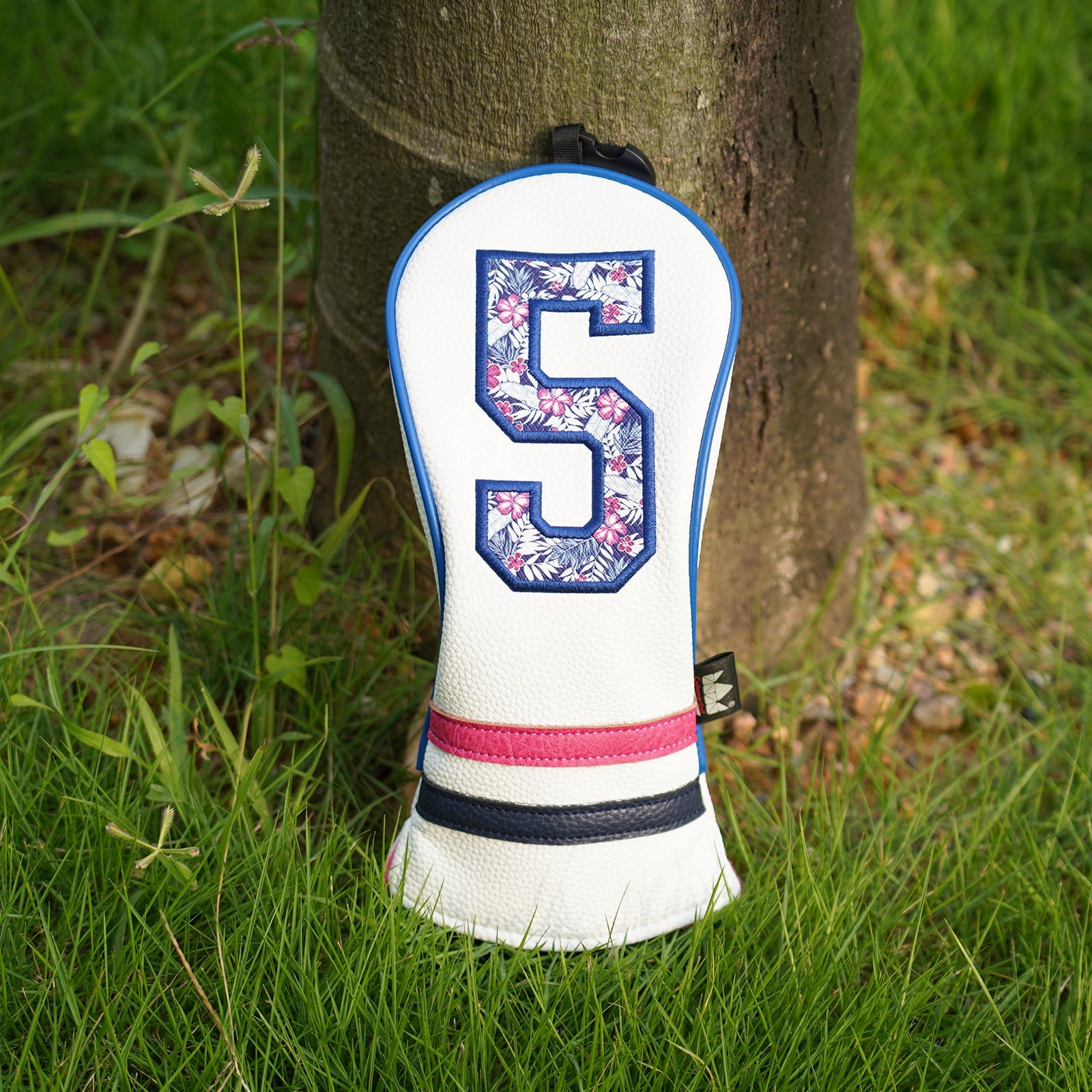 Purple Summer Numbers Golf Headcover Set