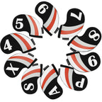 White& Black& Red Iron Cover 10pcs（4-9,P,A,S,X）Neoprene